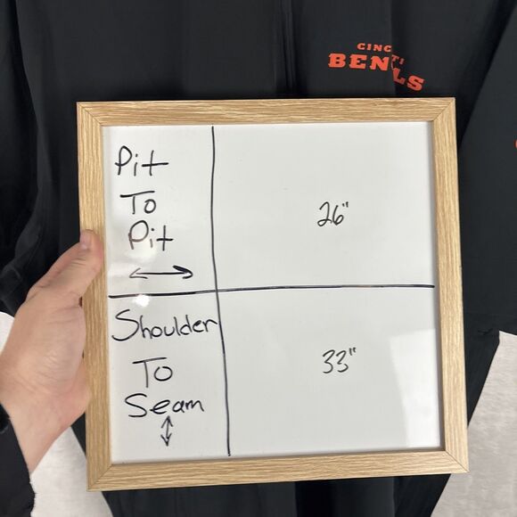 Nike Cincinnati Bengals On Field Team Issue Jacket Short Sleeve FQ9426-010 Sz XL - Picture 7 of 7